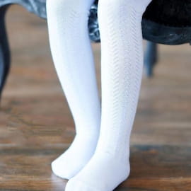 جوراب شلواری پاییزه زنانه نخ پنبه