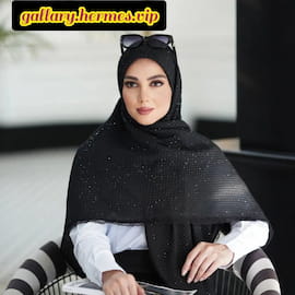 شال پاییزه گیپور زنانه هرمس