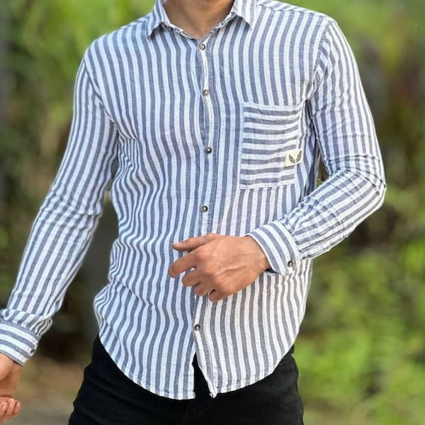 عکس-پیراهن مردانه کنفی