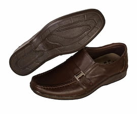 کفش طبی مردانه چرم صنعتی