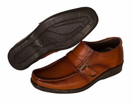 کفش طبی مردانه چرم صنعتی
