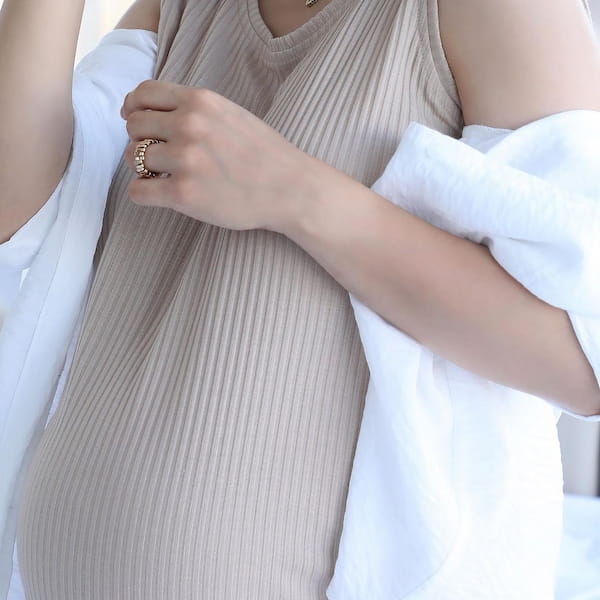 عکس-پیراهن بارداری زنانه تک رنگ