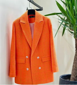 کت زنانه نارنجی
