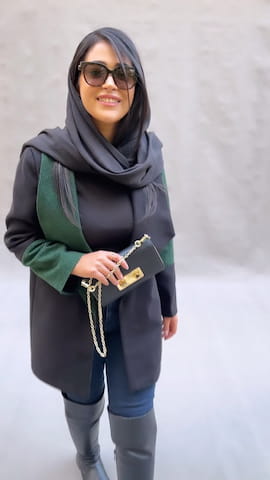 کت زنانه فوتر سبز