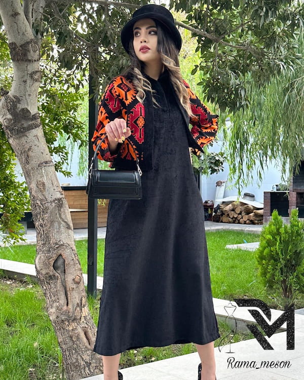 عکس-کت زنانه مخمل