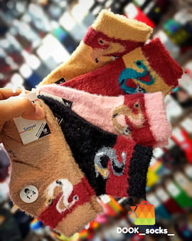 جوراب بچگانه پشمی
