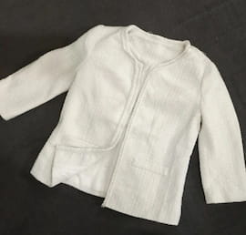 کت دخترانه سفید