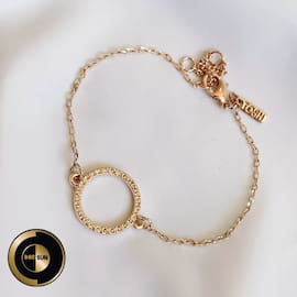 دستبند دخترانه سواروسکی طلایی
