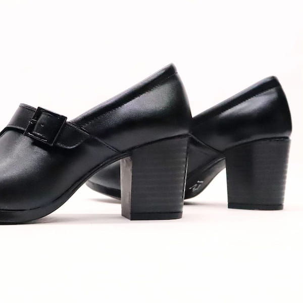 عکس-کفش زنانه چرم صنعتی