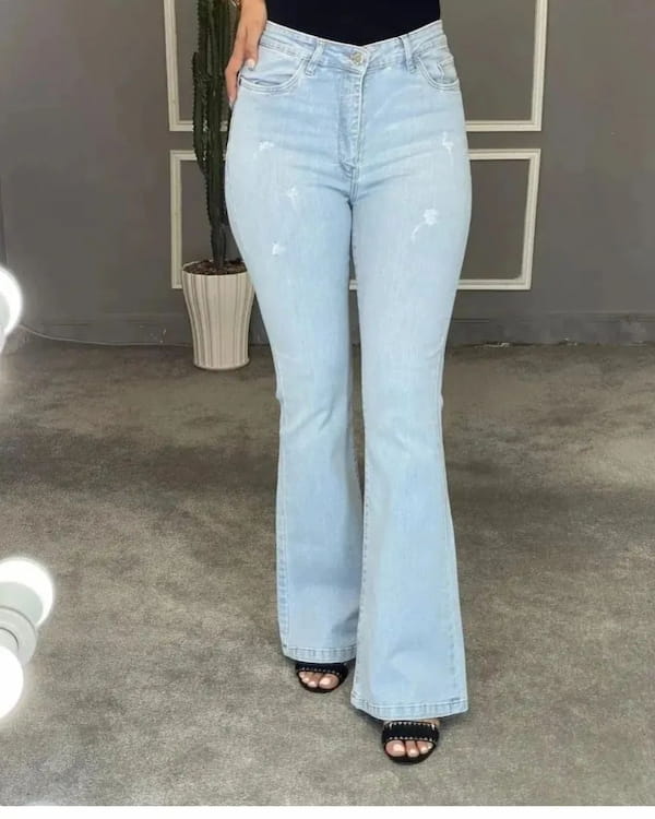 عکس-شلوار جین زنانه تابستانه