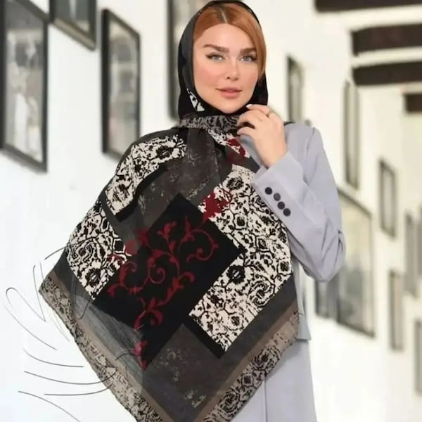 عکس-روسری زنانه نخی