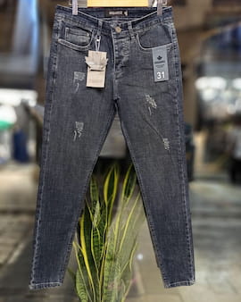 شلوار جین مردانه زغالی