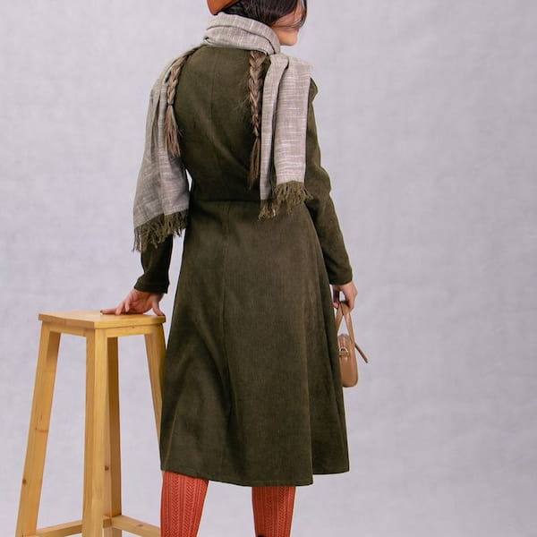 عکس-مانتو زنانه مخمل کبریتی