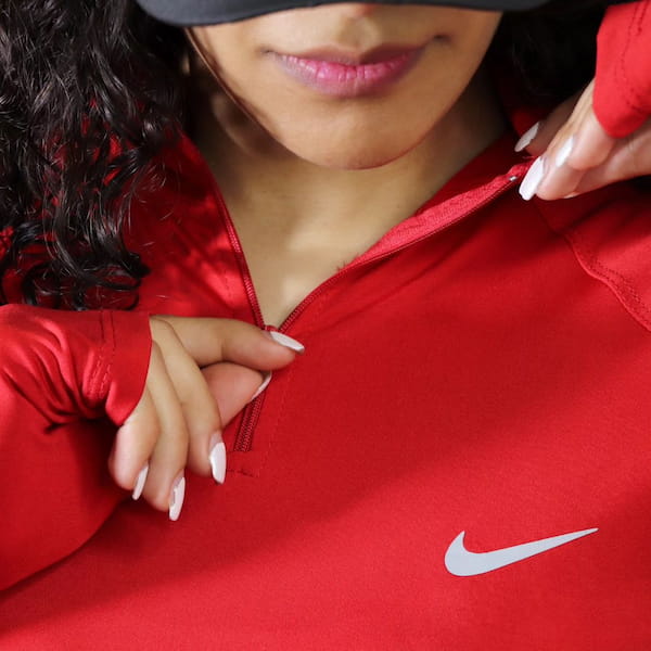 عکس-ست لباس ورزشی زنانه فلامنت نایک قرمز