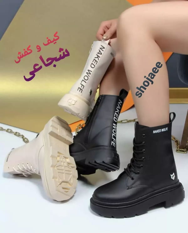 عکس-بوت زنانه چرم