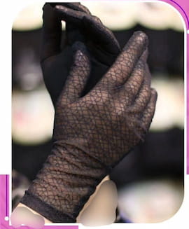 دستکش زنانه گیپور