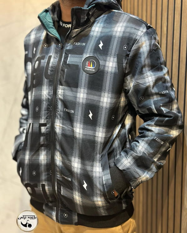 عکس-سویشرت کلاهدار مردانه کبریتی