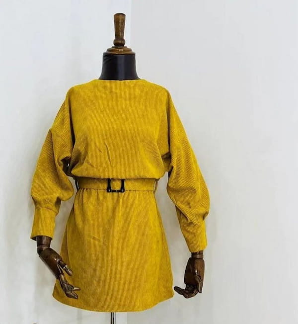عکس-پیراهن زنانه کبریتی مشکی