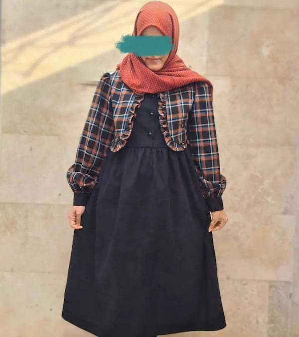 عکس-کت پاییزه دخترانه کشمیر