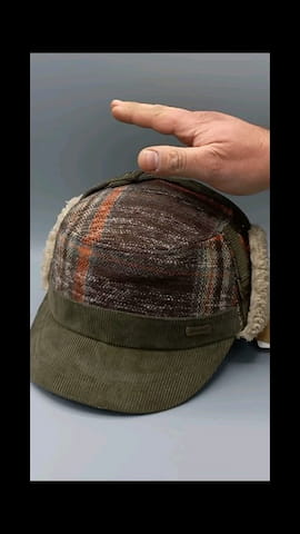 کلاه پاییزه مردانه کبریتی