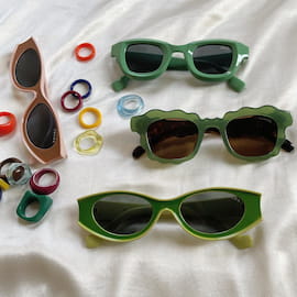 عینک زنانه سبز