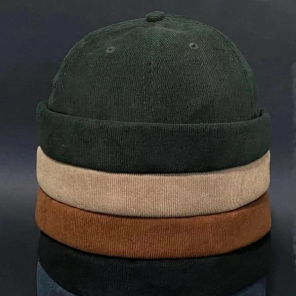 عکس-کلاه زنانه مخمل کبریتی
