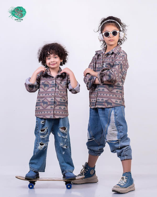 عکس-پیراهن بچگانه پشمی