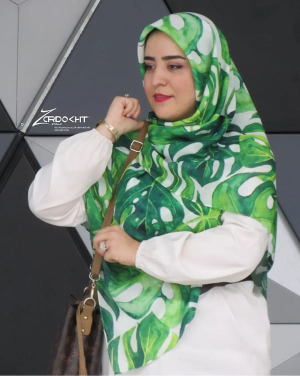 عکس-روسری زنانه نخی