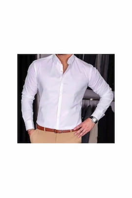 پیراهن مردانه بربری سفید