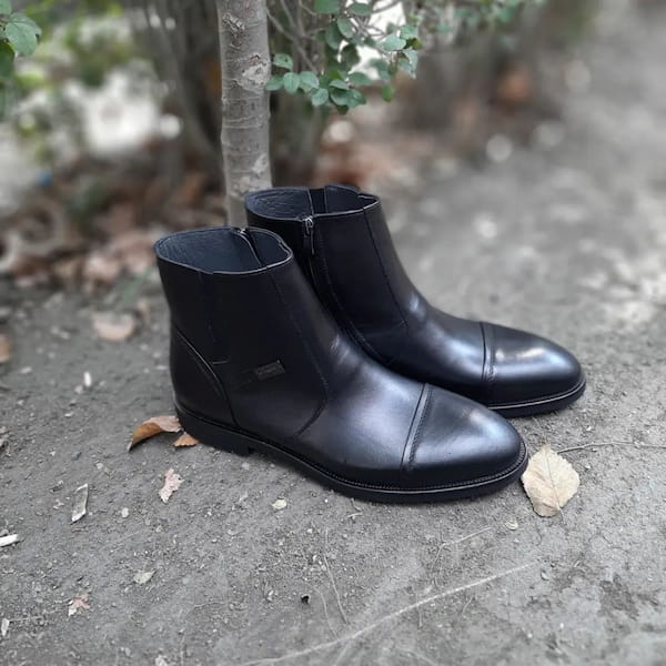 عکس-کفش مجلسی چرم مردانه اصالت