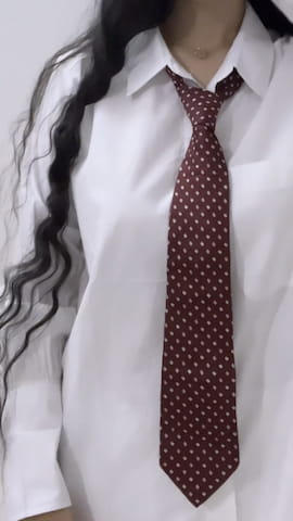کراوات مردانه اورجینال زرشکی