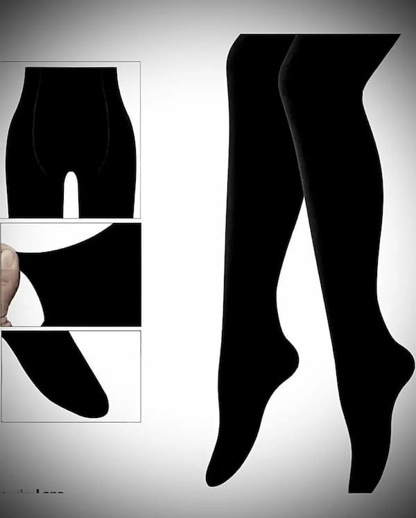 عکس-جوراب شلواری خزدار زنانه