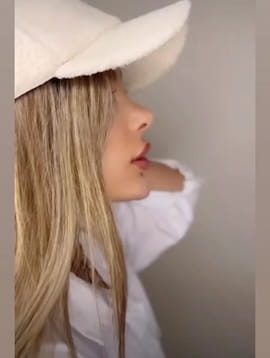 کلاه زنانه پارچه ای بوتیک
