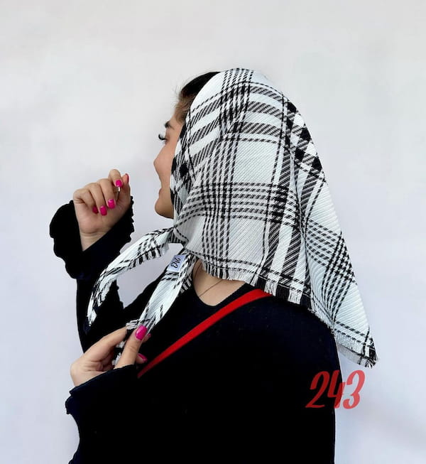 عکس-مینی اسکارف زنانه کشمیر