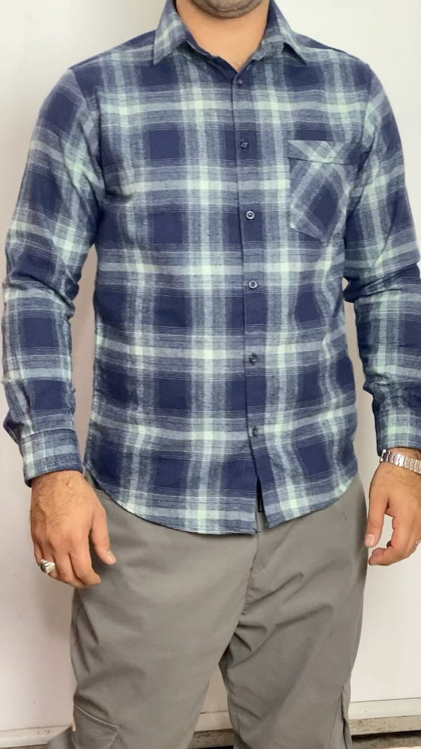عکس-پیراهن پاییزه مردانه پشمی