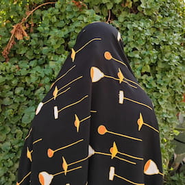 چادر زنانه مشکی