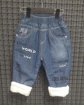 شلوار جین بچگانه آبی