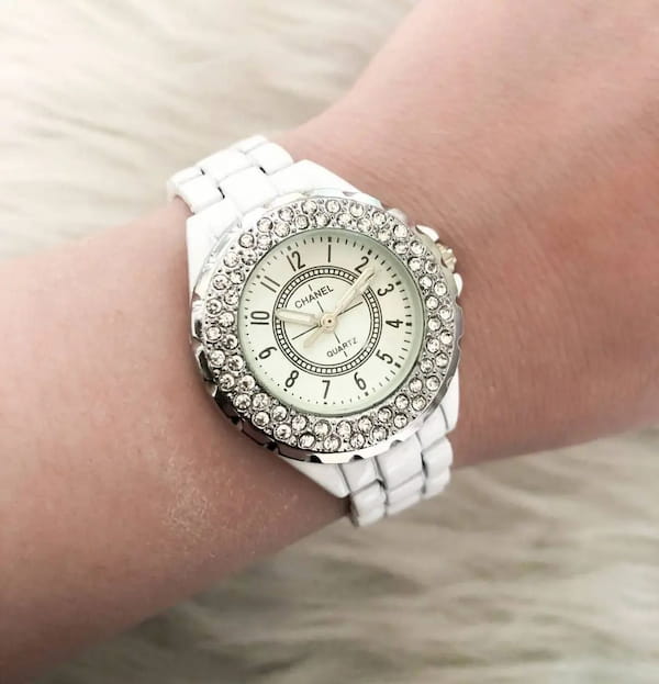 عکس-دستبند زنانه سفید