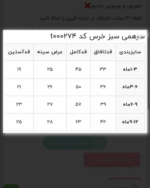 عکس-سارافون زنانه سبز