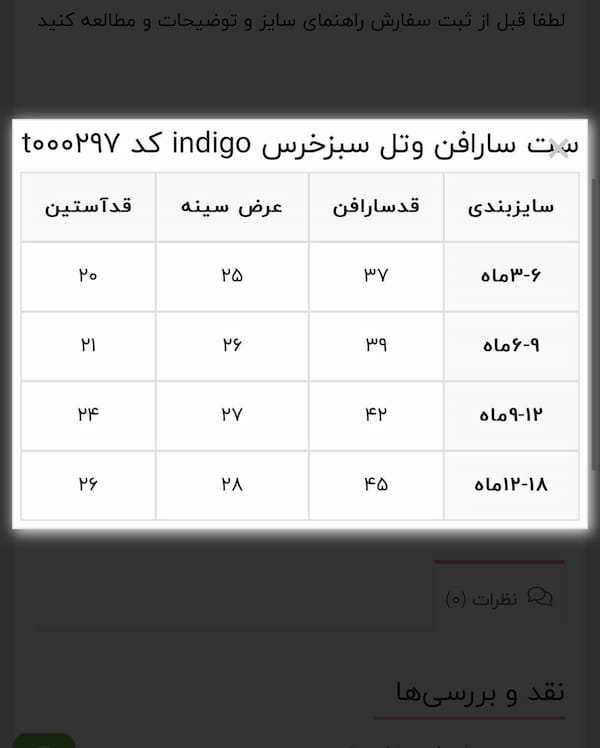 عکس-سارافون زنانه سبز