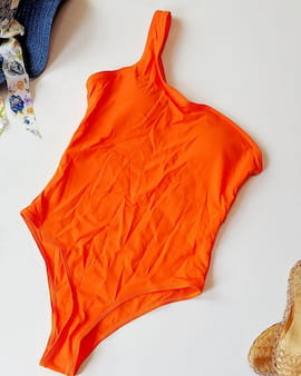 لباس شنا زنانه شین نارنجی