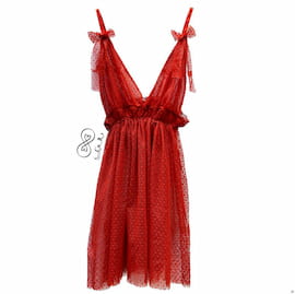 لباس خواب زنانه قرمز