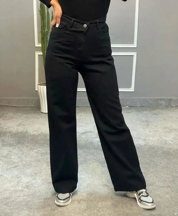 عکس-شلوار جین زنانه بلند