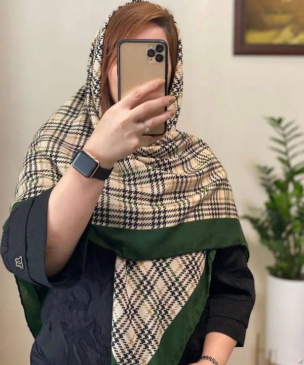عکس-روسری پاییزه نخی زنانه کالکشن