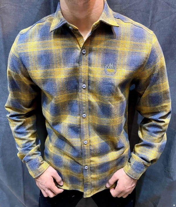 عکس-پیراهن استین بلند پشمی مردانه مکث