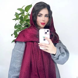 شال زنانه مخمل