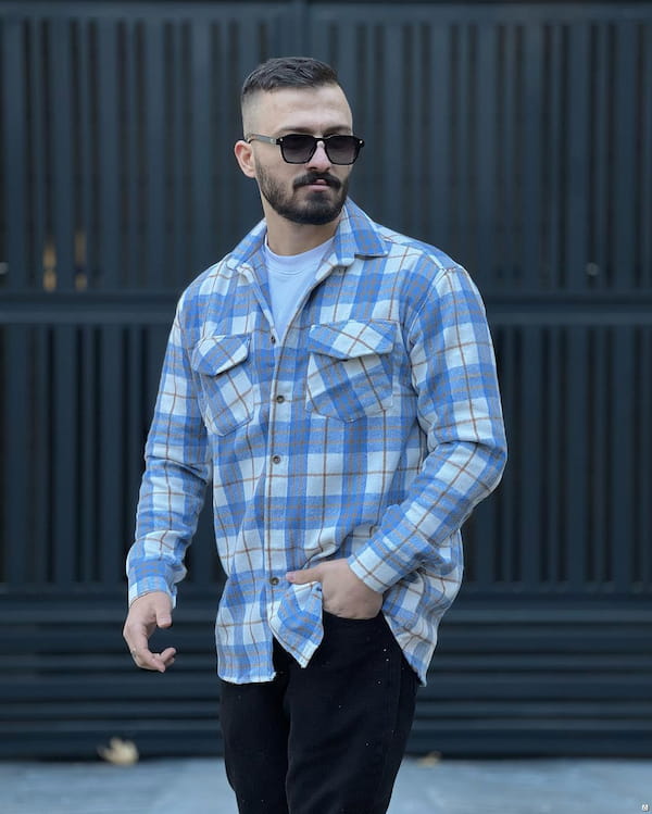 عکس-پیراهن مردانه پشمی
