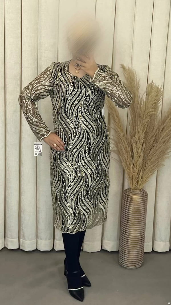 عکس-لباس مجلسی سوزن دوزی زنانه
