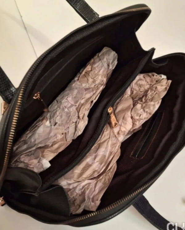 عکس-کیف زنانه چرم طبیعی