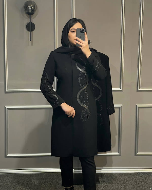 عکس-لباس مجلسی گلدوزی زنانه کرپ